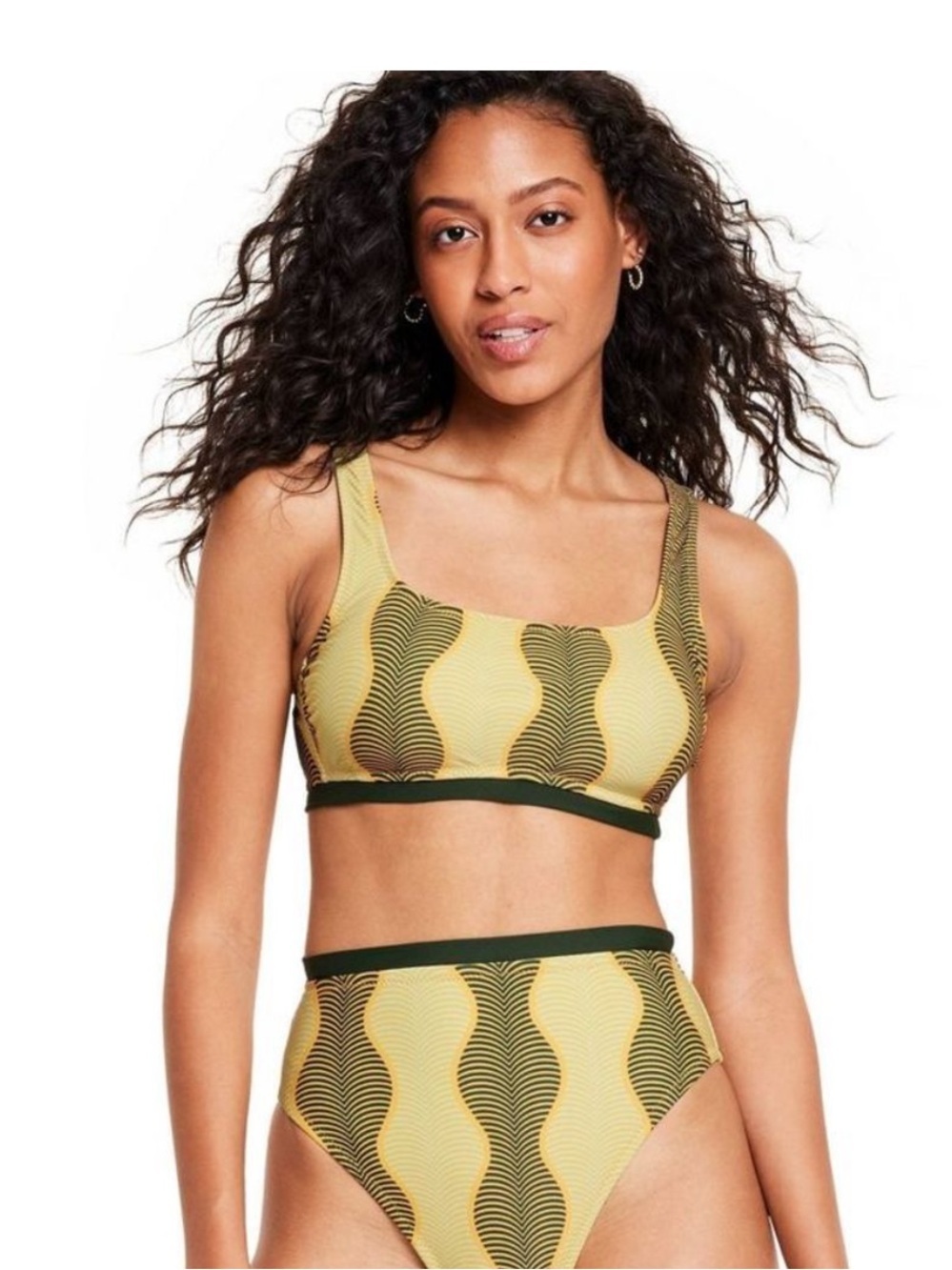 Fe Noel X Target Bralette Bikini Top & Bottoms Set XS NWOT